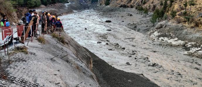 Avalancha de agua en India - ACN