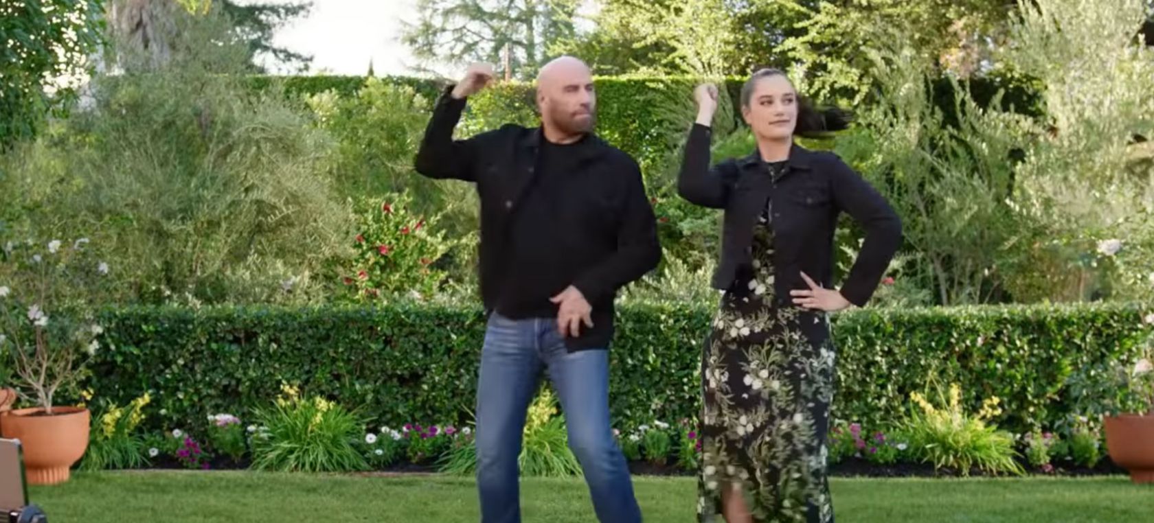 John Travolta y su hija - ACN