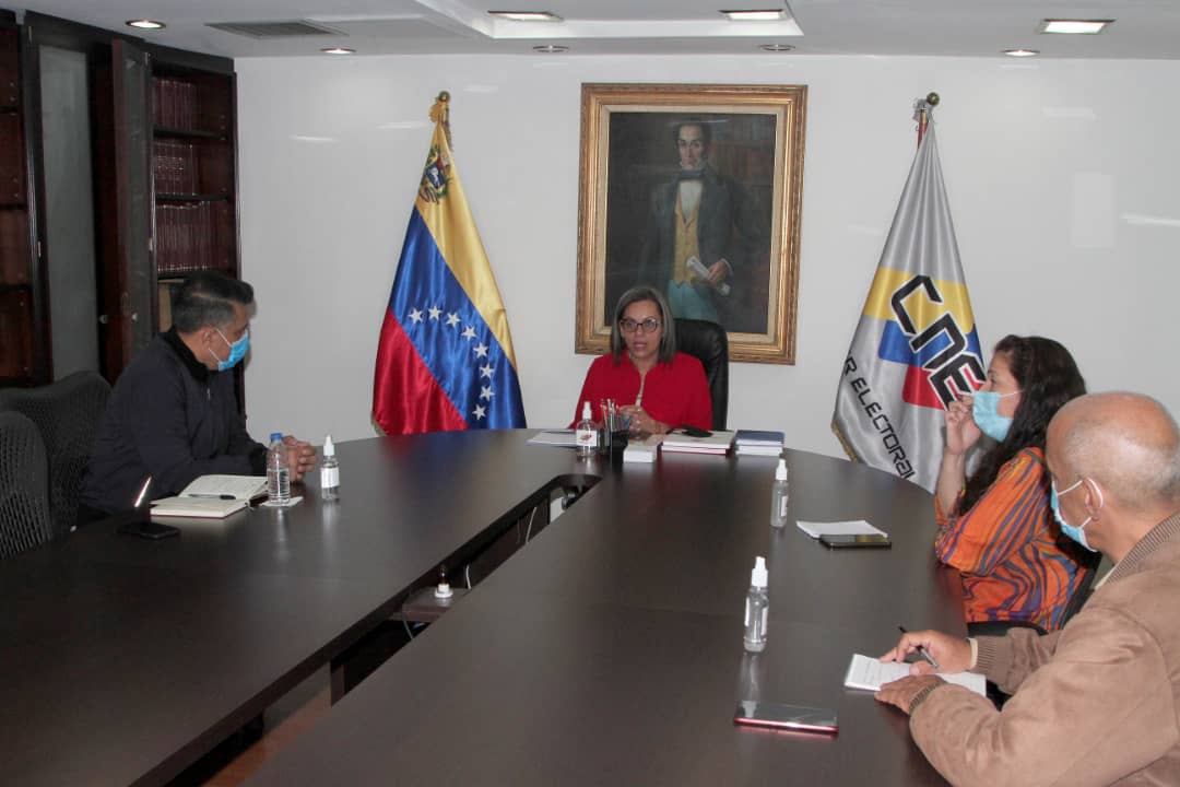 Presidenta del CNE SAIME