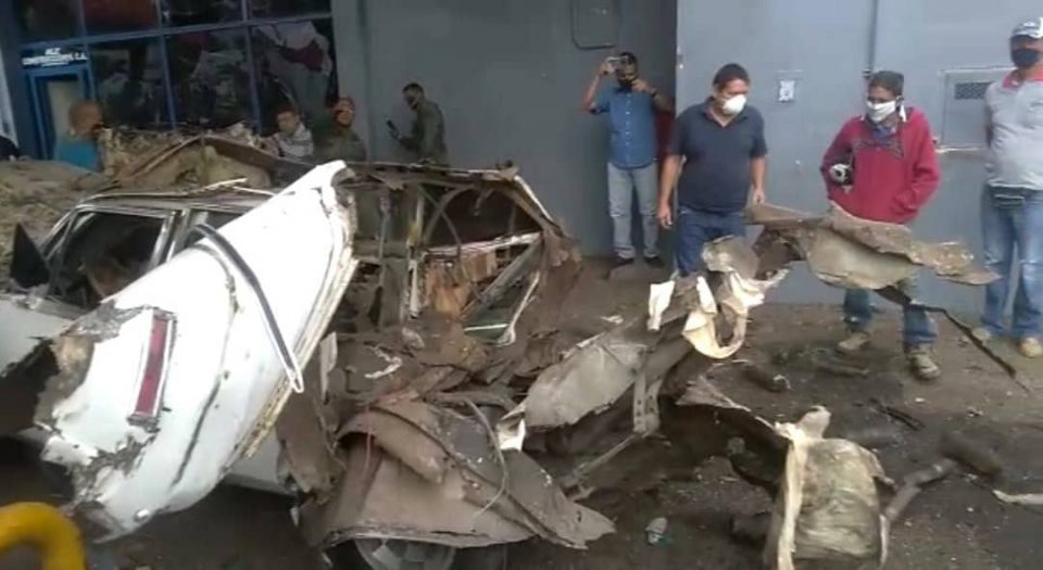 Explosión de un vehículo en Barquisimeto - ACN