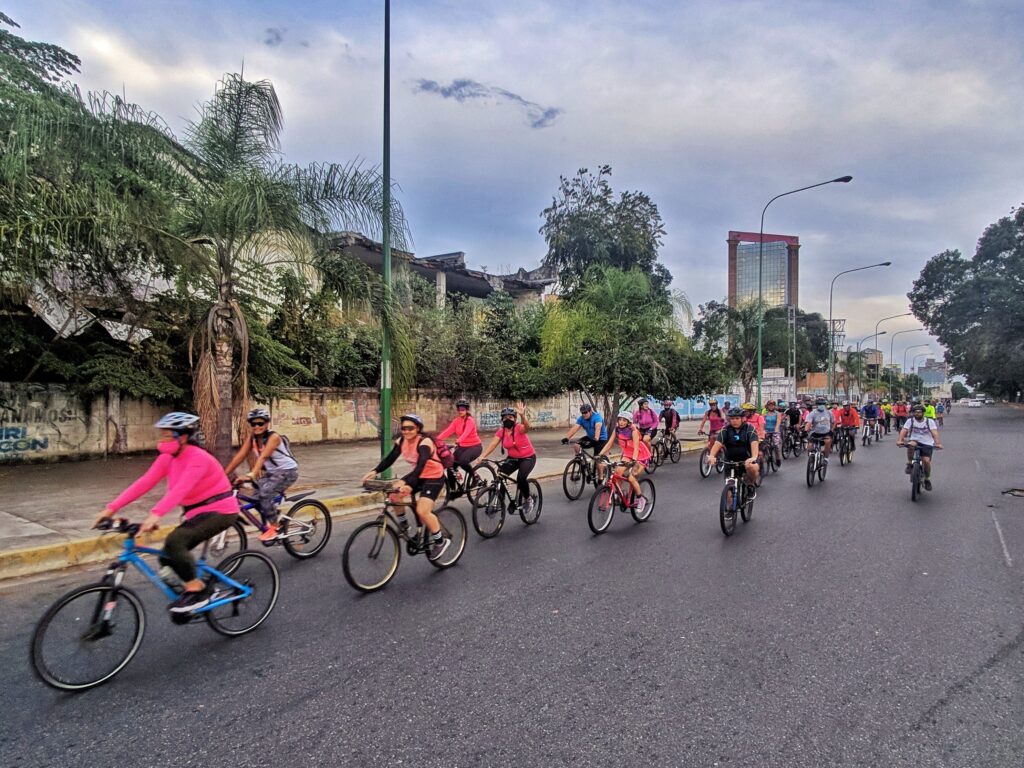 Mujeres ciclistas