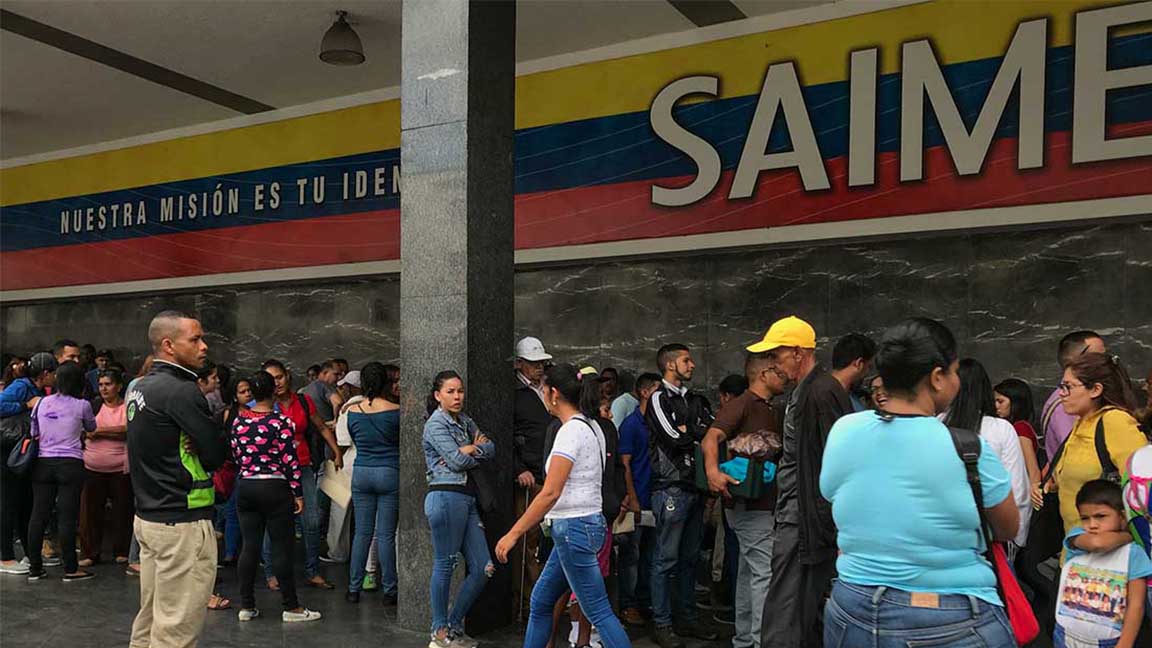 Saime en semana radical - ACN