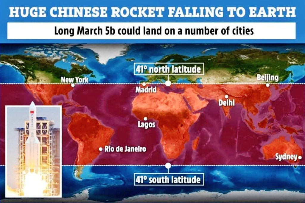 El Mundo pendiente del cohete chino - noticiacn
