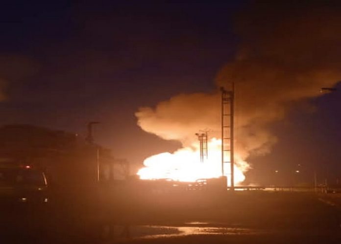 Explosiones en Pdvsa en Monagas