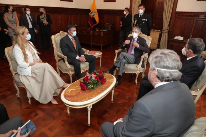 LEOPOLDO LÓPEZ reunió presidente ecuador- acn
