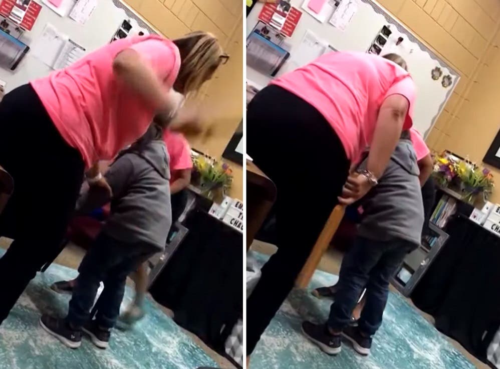 Directora golpea niña con tabla - ACN