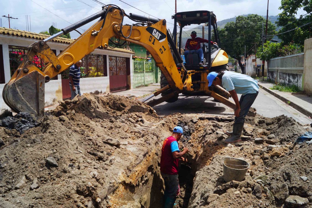 Sustitución de tuberías en Barrio Unión