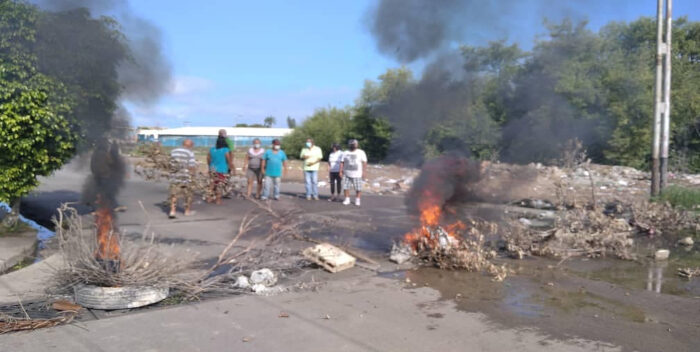 Protestas en Puerto La Cruz