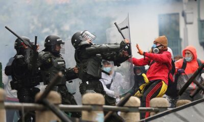 enfrentamientos manifestantes esmad bogotá- acn