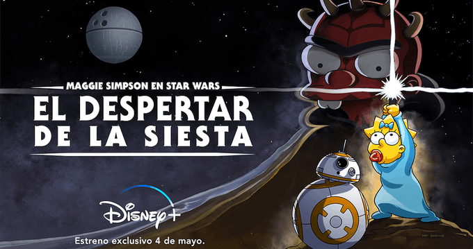 Los Simpson estrenaron corto de Star Wars en Disney+- acn