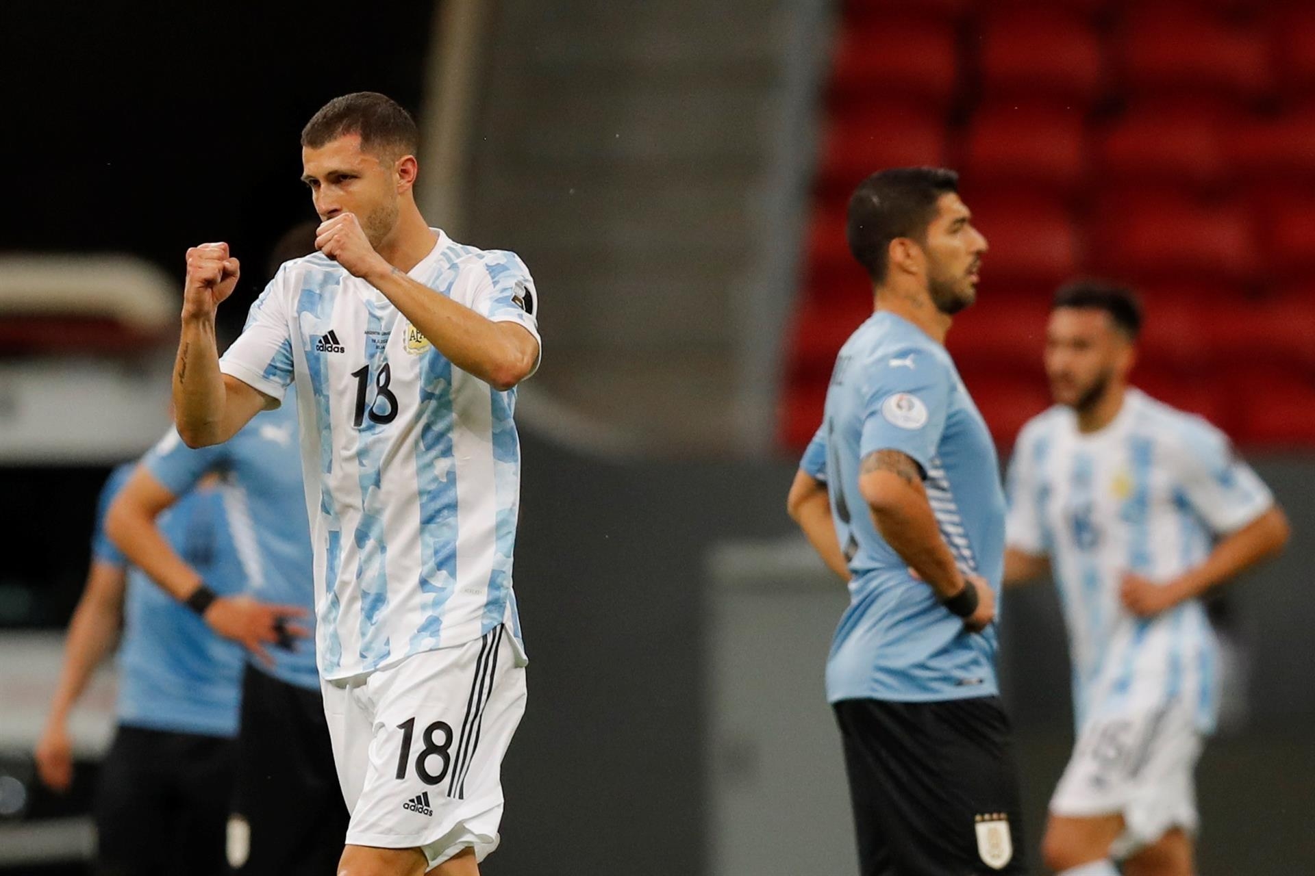 Argentina ganó clásico rioplatense - noticiacn