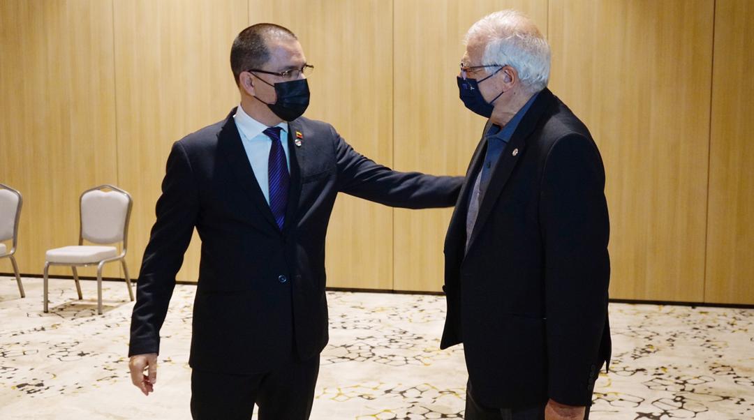 Arreaza se reunió con Josep Borrell - noticiacn