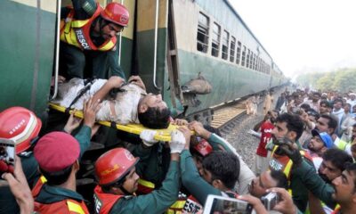 Colisión de trenes en Pakistán - noticiacn
