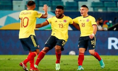 Colombia le gana a Ecuador