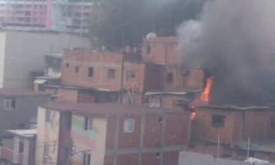 Incendio en 23 de Enero