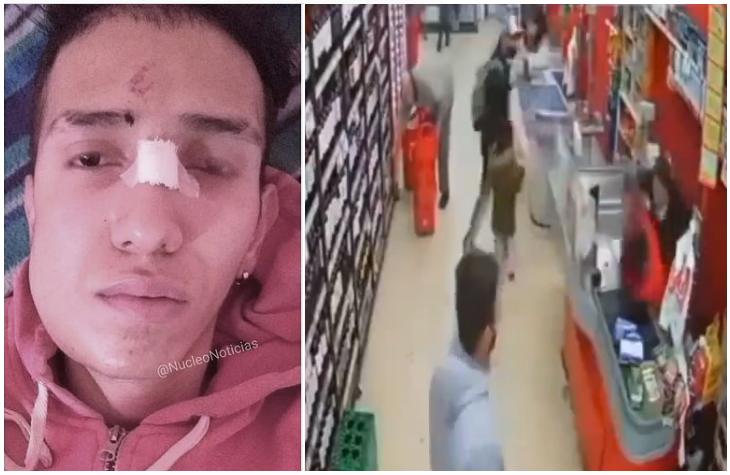Venezolano recibe paliza en Argentina
