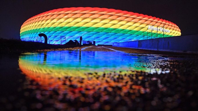 rechazan iluminar estadio colores lgbtq+- acn