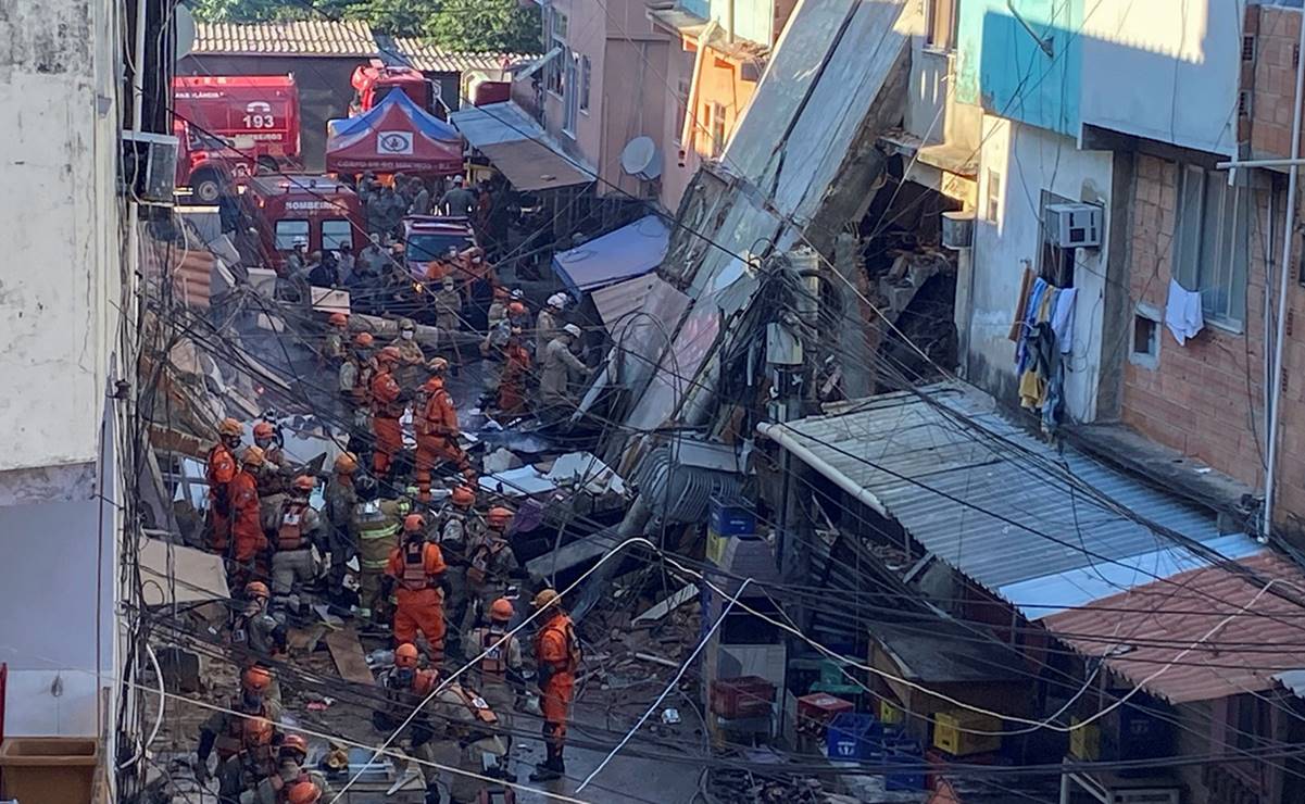 Se desploma edificio en Río de Janeiro - ACN