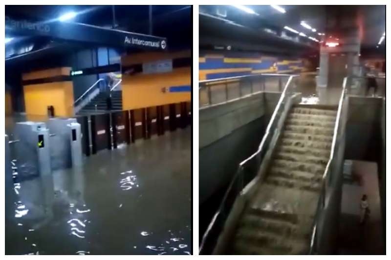 lluvias inundaron metro de caracas- acn