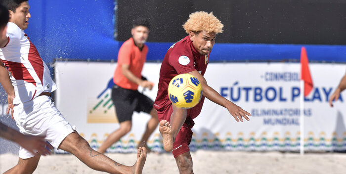 Fútbol playa va ante Ecuador