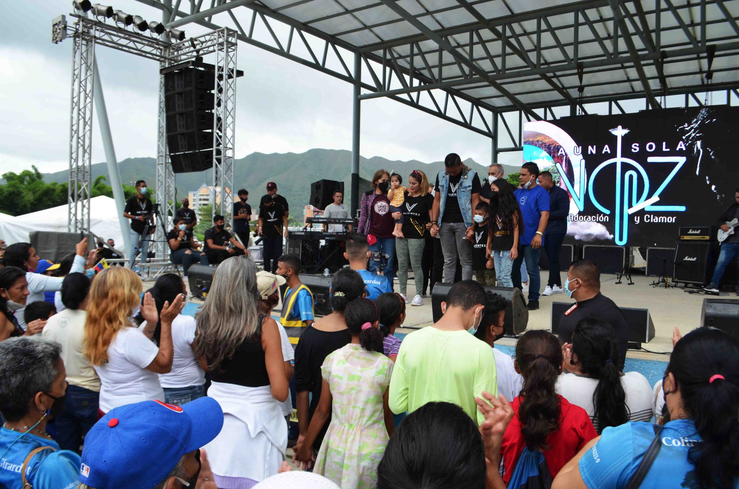 Oración por Venezuela en Naguanagua