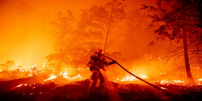 Incendio en Estados Unidos