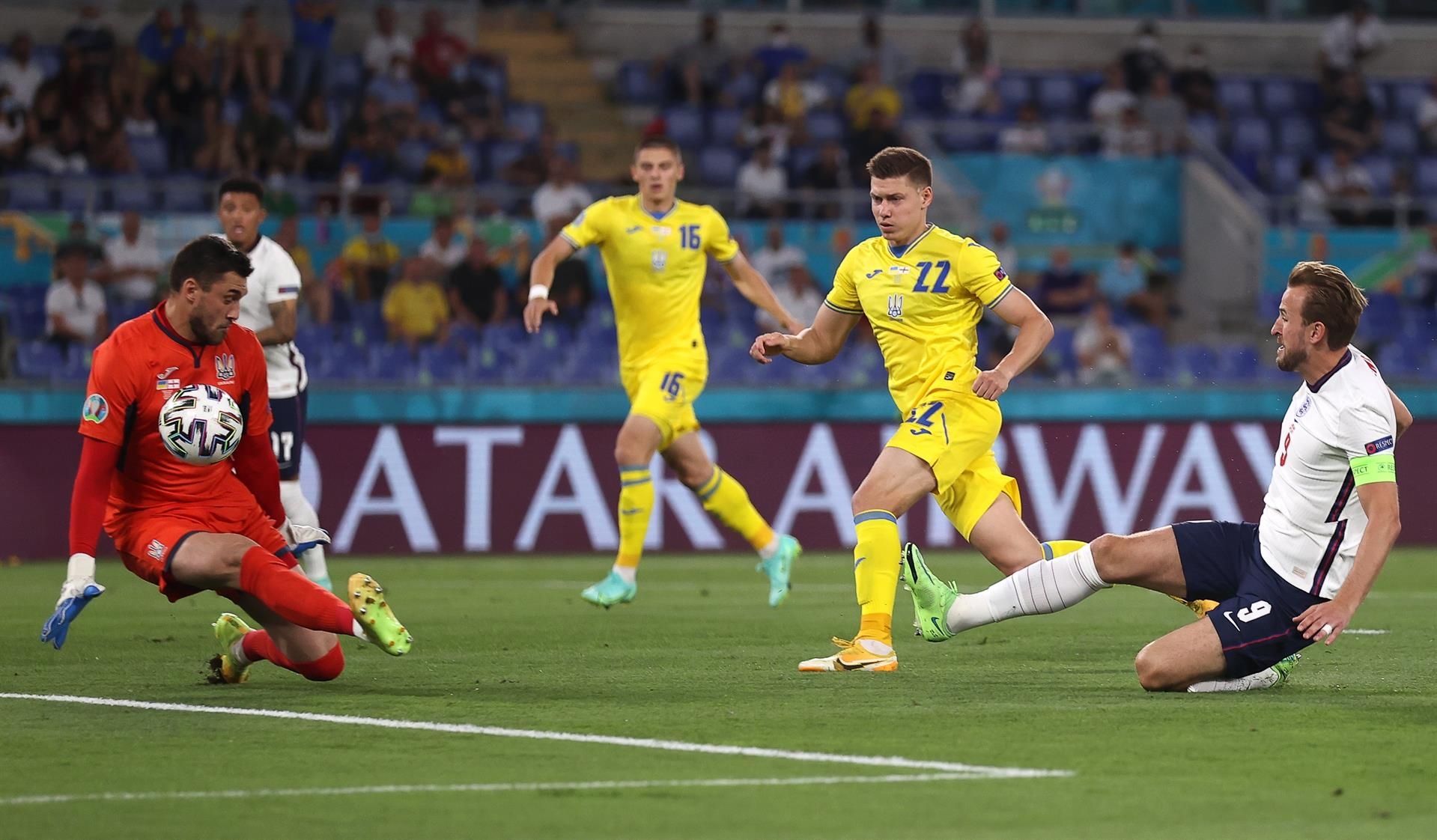 Inglaterra goleó a Ucrania - noticiacn