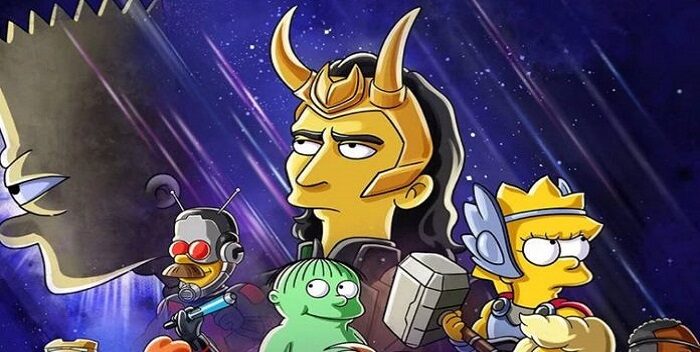 Simpson anuncian crossover con Loki