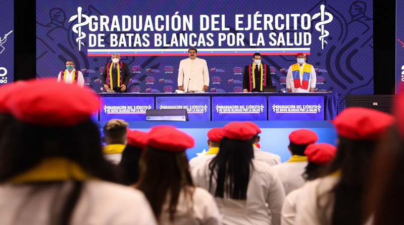 Maduro anunció vacunación a personal universitario - noticiacn