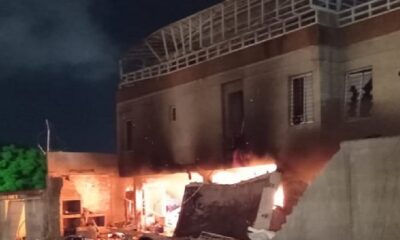 Incendio en edificio en Maracaibo - ACN