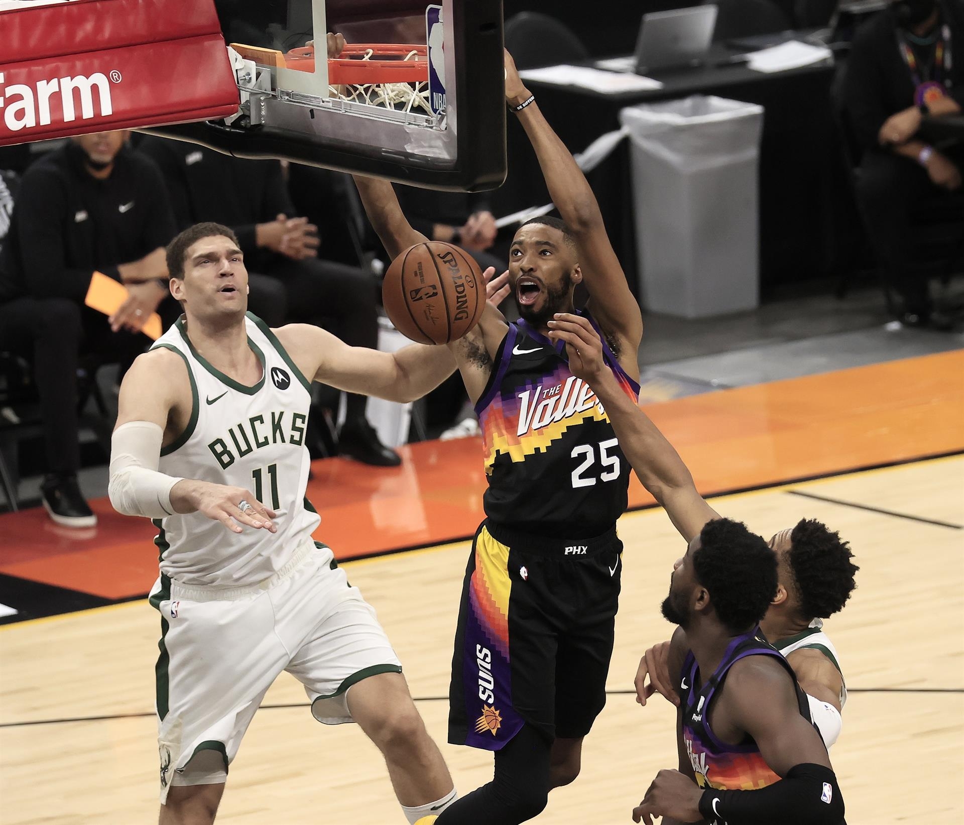 Suns vencieron de nuevo a Bucks - noticiacn