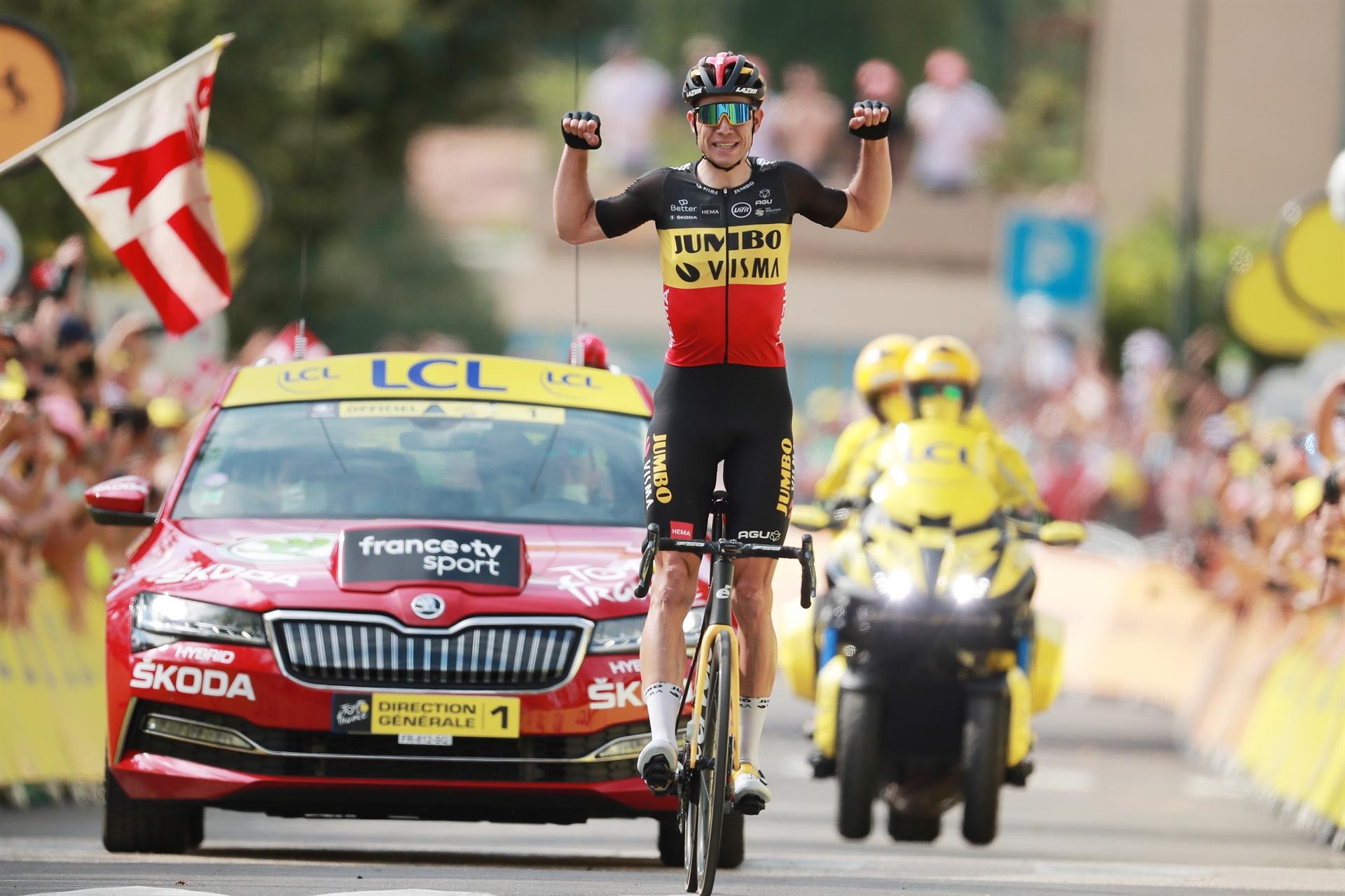 Van Aert ganó la etapa - noticiacn