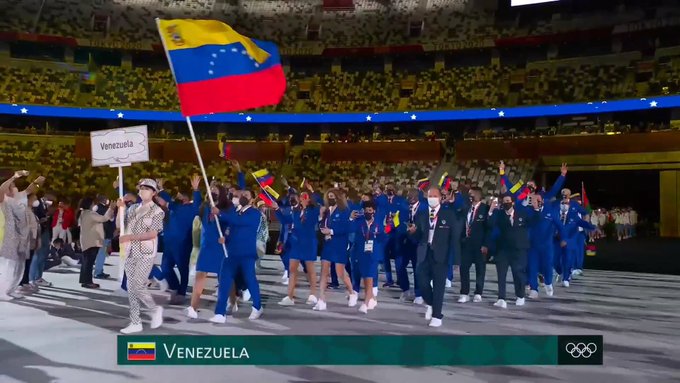 Venezuela desfiló en Tokio 2020 - noticiacn