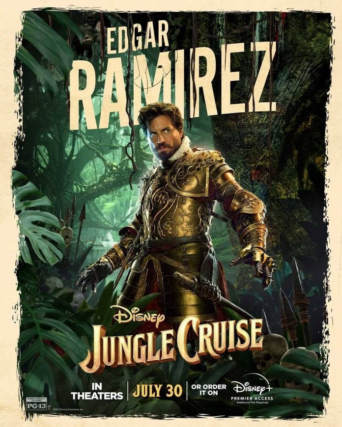 Edgar Ramírez en Jungle Cruise