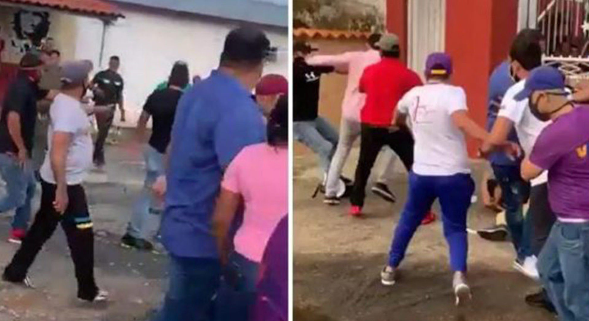 seguidores psuv barinas enfrentaron - acn