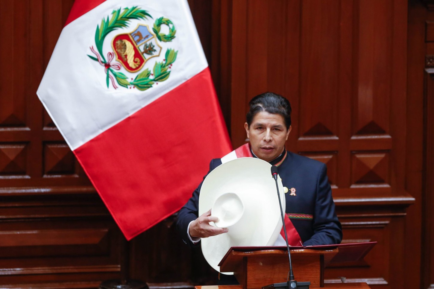 pedro castillo juramentado presidente perú- acn