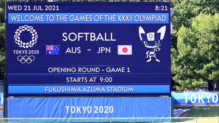 Sotfbol abrió Tokio 2020 - noticiacn