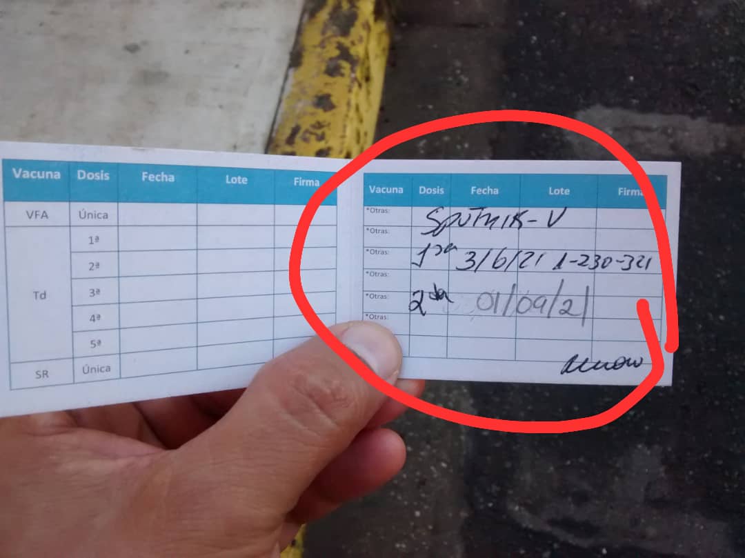 Reprogramación por casi tres meses de segunda dosis en la Chet- acn