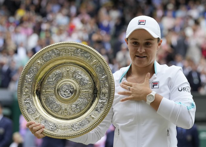 Ashleigh Barty campeona wimbledon - acn