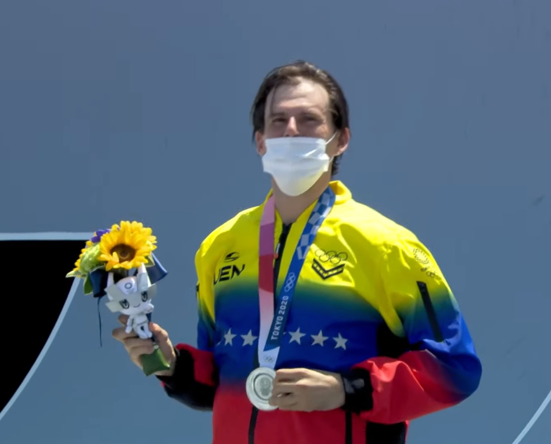 Daniel Dhers medalla plata