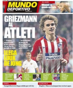 Griezmann regresa al Atlético - noticiacn