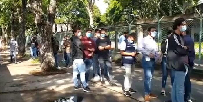 Madrugan por PCR para partido Venezuela contra Argentina