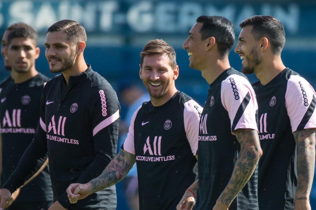 Messi entrena con PSG - noticiacn