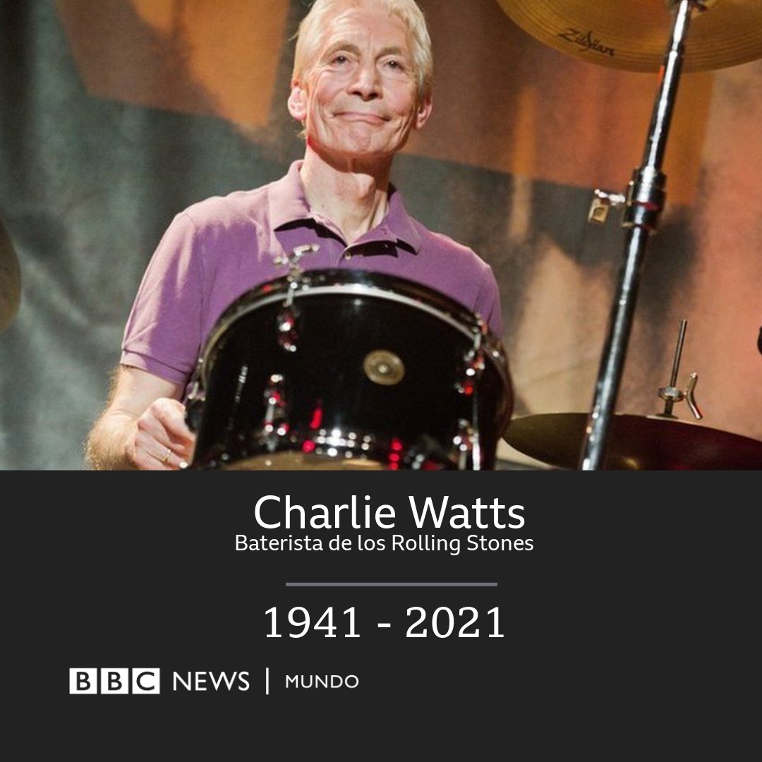 Muere Charlie Watts - noticiacn