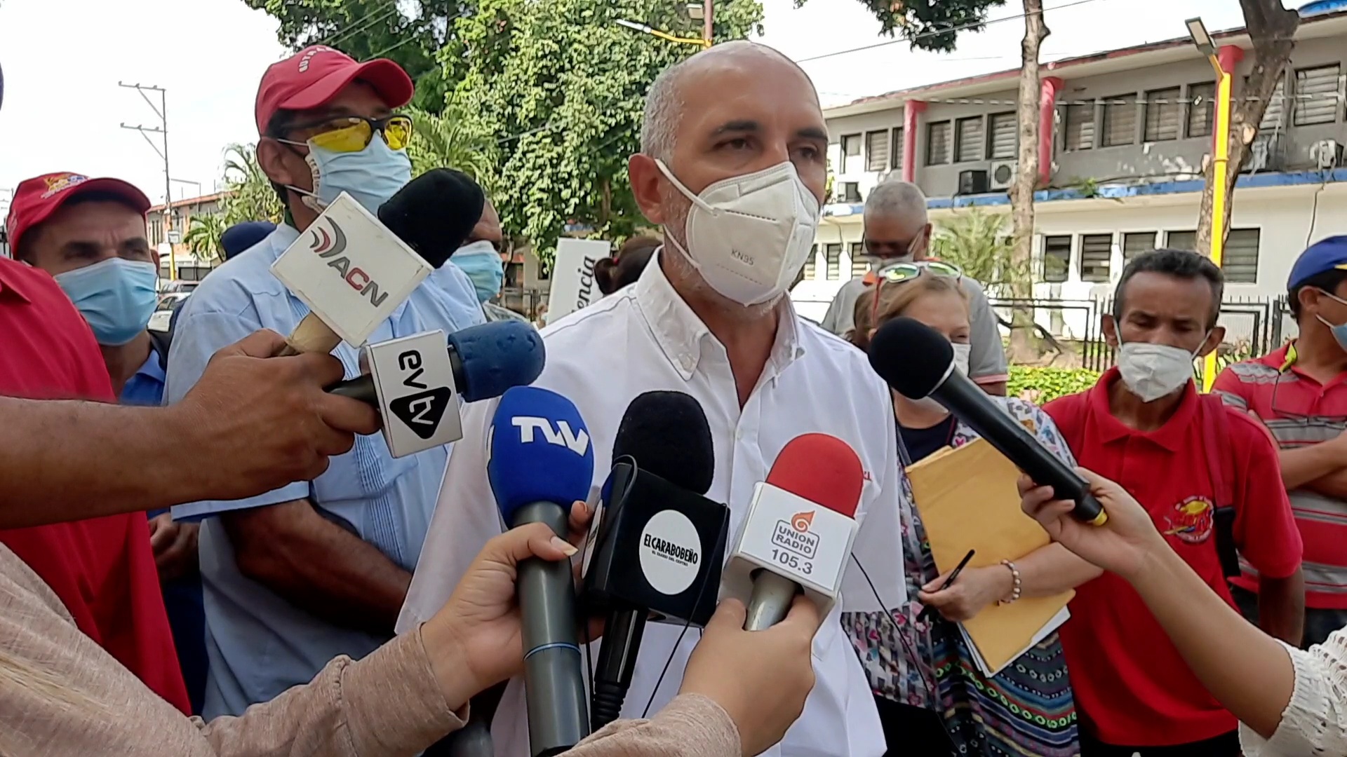 Trabajadores de la salud transporte