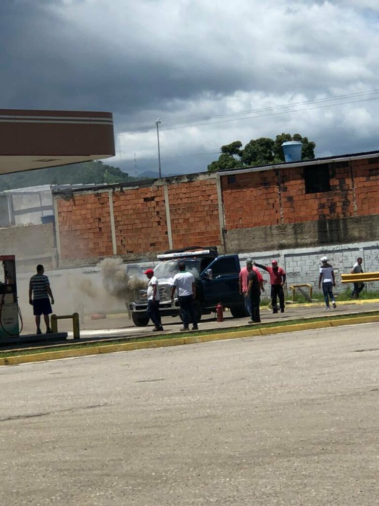 camión incendió estación arc- acn