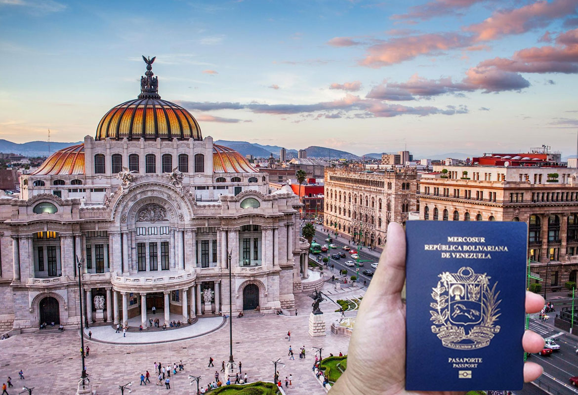 para viajar de Venezuela a México