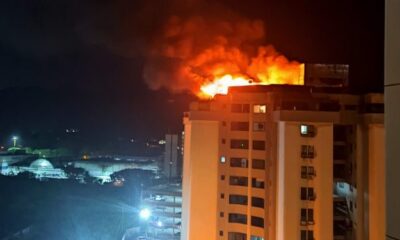 Incendio en el edificio Las Aves - noticiacn