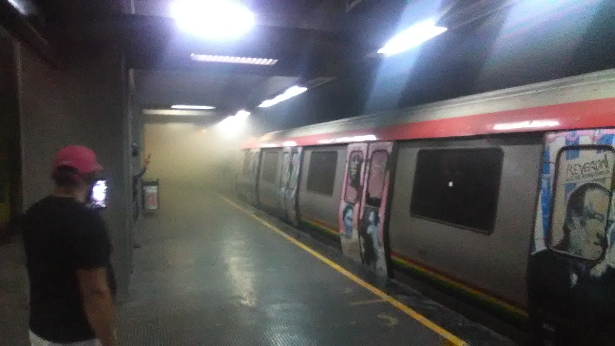 Desalojaron estación del Metro