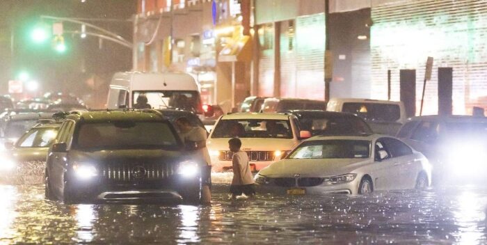 Fuertes lluvias en Nueva York y Nueva Jersey